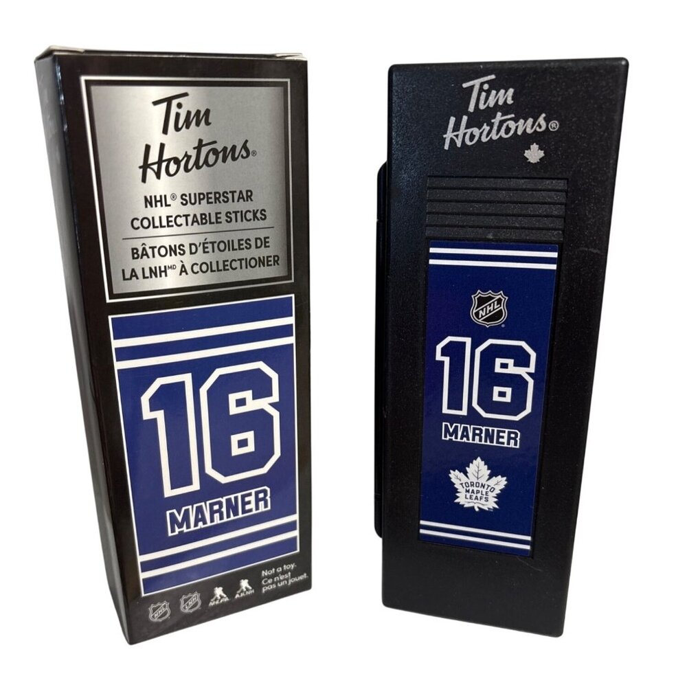Tim Hortons NHL Mitch Marner #16 Collectible Mini Stick In Box Hockey Toronto